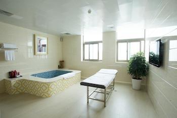Weihai Happy Hot Spring Hotel Exterior foto